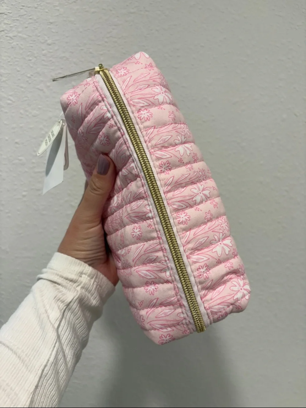 ✨💖 Abuela Quilted Makeup Pouch – So Cute & Cozy Vibes! 💖✨